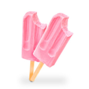 1314 - PALITO CREMA FRUTILLA X 80 U