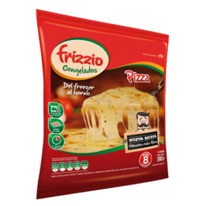 01201 - PIZZA MOZZARELLA x 8 Porc.